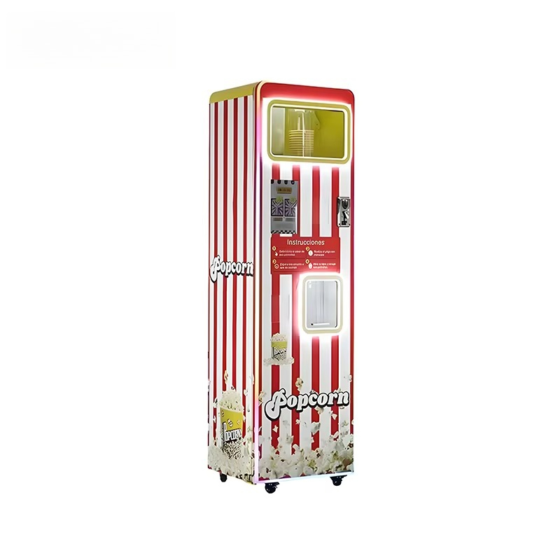 เครื่องขายป๊อปคอร์นอัตโนมัติ ร - Food Snacks Vending Machine บทวิจารณ์และราคา
