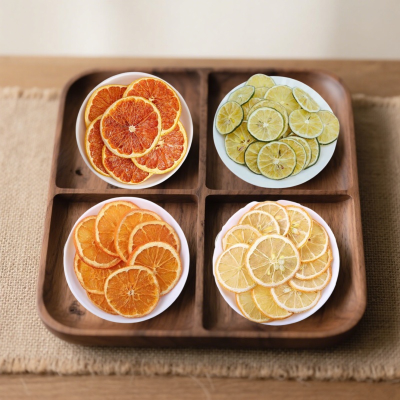 พรีเมี่ยมธรรมชาติแห้งมะนาวสีส้ - Dried Fruit Mix บทวิจารณ์และราคา