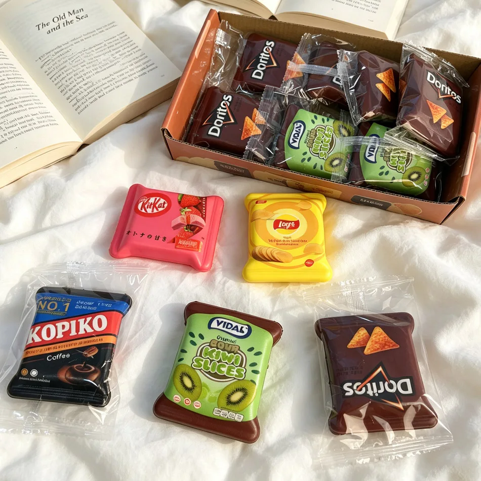 ของเล่นบีบคลายเครียดแบบนุ่ม 12 - Food Snacks For Kids บทวิจารณ์และราคา