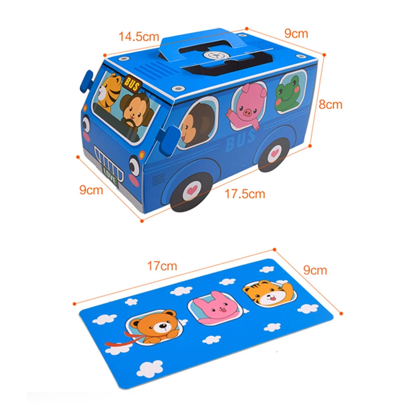 6PCS ของขวัญกล่องบรรจุภัณฑ์เค้ - Food Snacks For Kids บทวิจารณ์และราคา