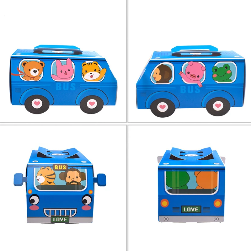 6PCS ของขวัญกล่องบรรจุภัณฑ์เค้ - Food Snacks For Kids บทวิจารณ์และราคา