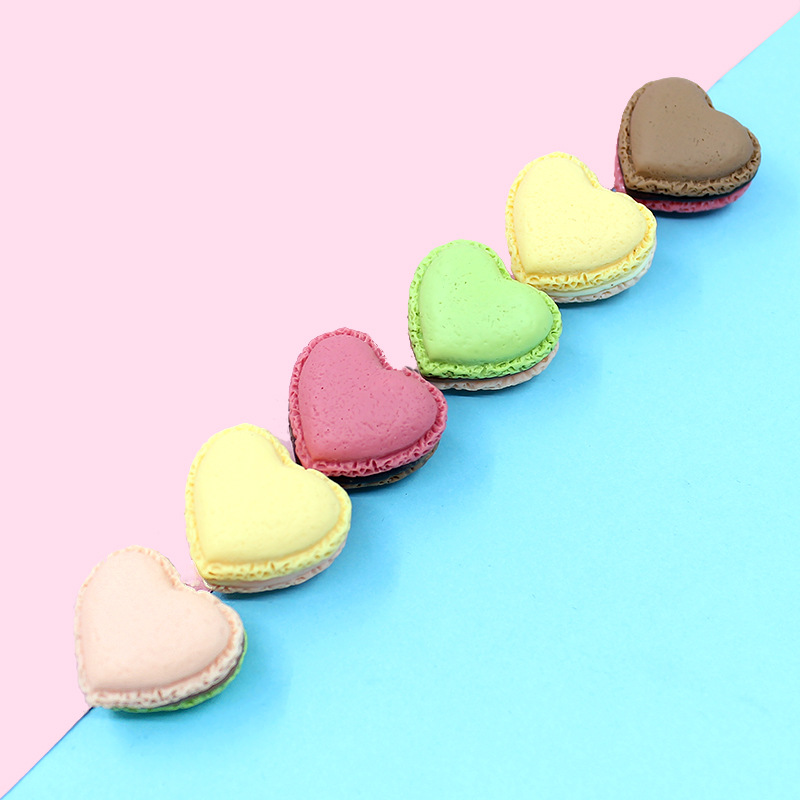 6PCS การจําลอง Macaron รุ่นปลอ - Food Snacks For Kids บทวิจารณ์และราคา