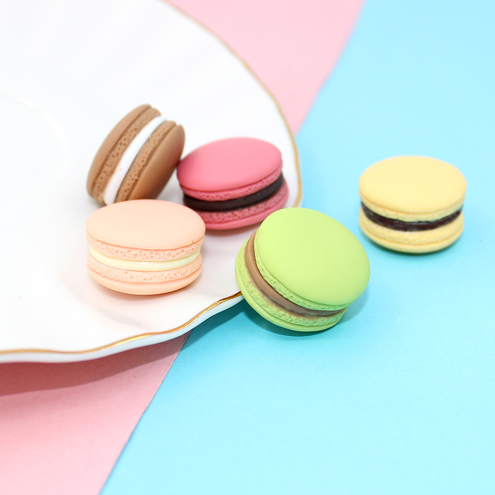 6PCS การจําลอง Macaron รุ่นปลอ - Food Snacks For Kids บทวิจารณ์และราคา