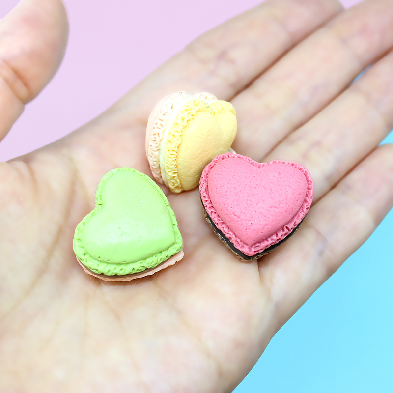 6PCS การจําลอง Macaron รุ่นปลอ - Food Snacks For Kids บทวิจารณ์และราคา