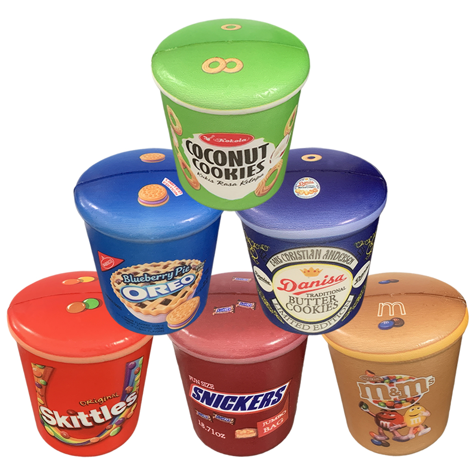 1/6/12 ชิ้น ของเล่นนุ่มนิ่มรูป - Food Snacks For Kids บทวิจารณ์และราคา