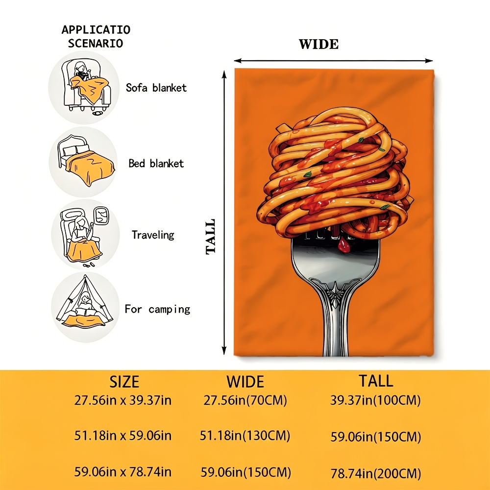 ผ้าห่มลายเฟรนช์ฟรายส์สุดน่ารัก - Food Giant Snacks บทวิจารณ์และราคา