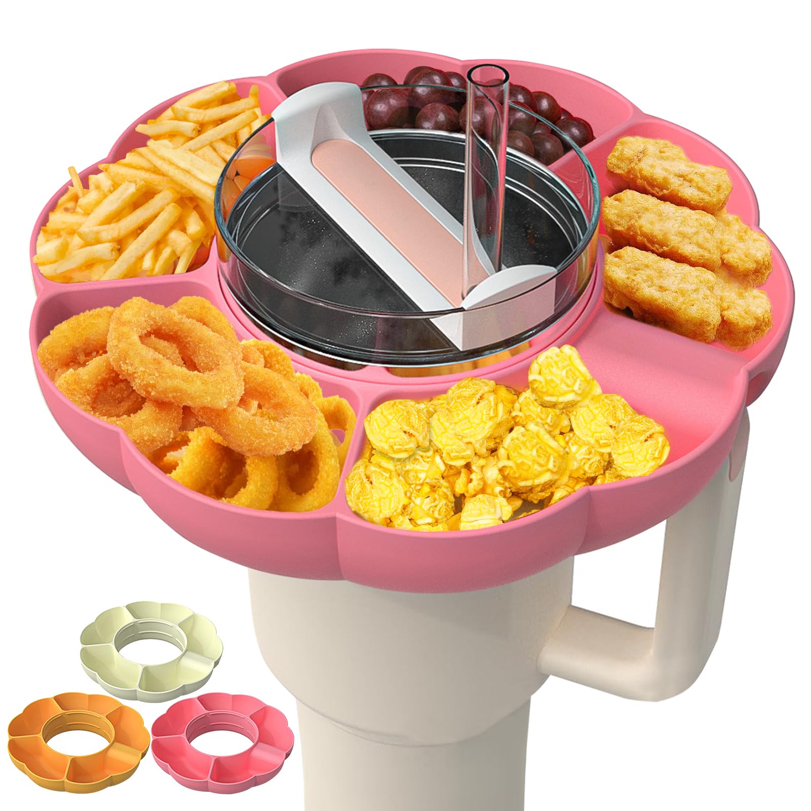 ถาดซิลิโคนสำหรับขนมขบเคี้ยวแบบ - Food Platter Snacks บทวิจารณ์และราคา