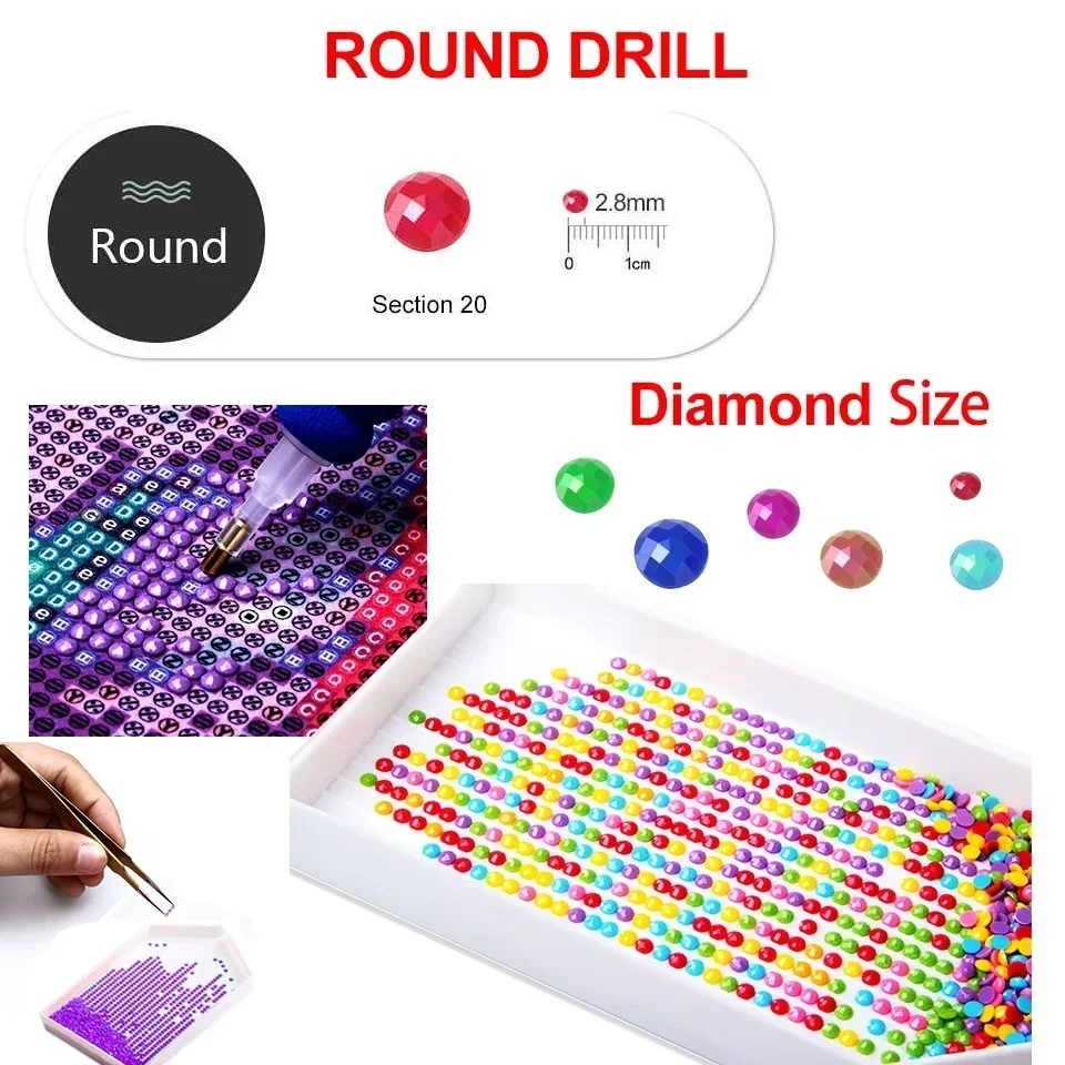 ชุดภาพวาดเพชร DIY 5D ลายผลไม้ส - Fruit Roll Up บทวิจารณ์และราคา