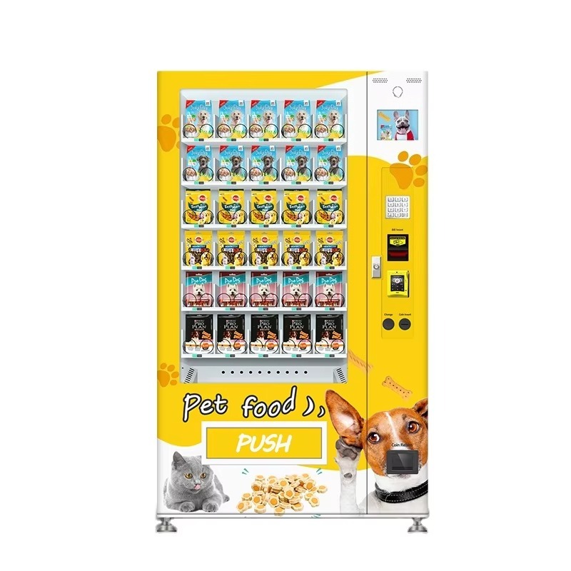 เครื่องจำหน่ายอาหารสัตว์เลี้ยง - Food Snacks Vending Machine บทวิจารณ์และราคา