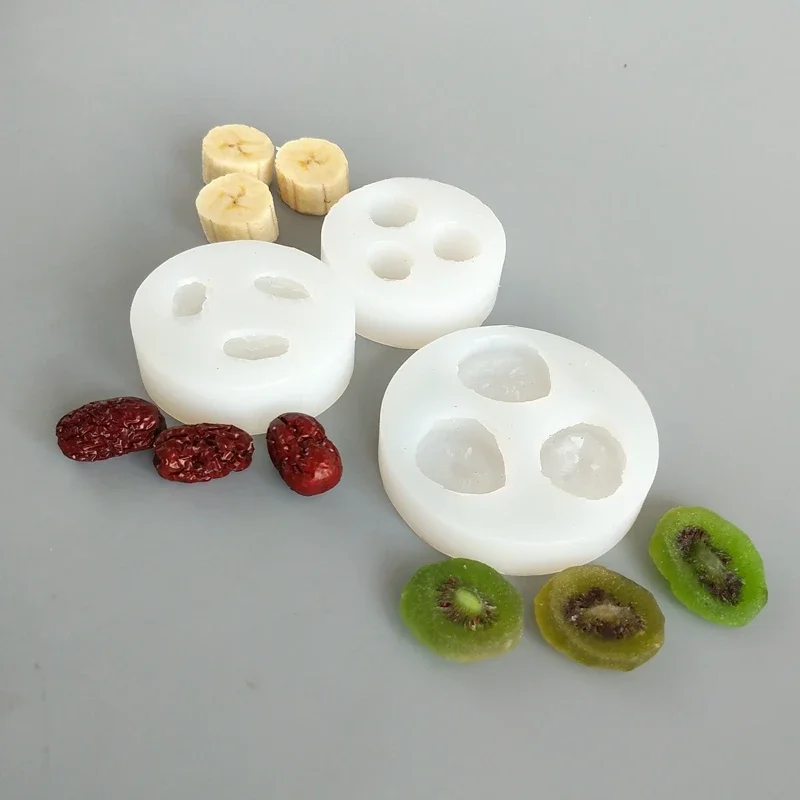 3d ผลไม้ซิลิโคนแม่พิมพ์กล้วยชิ - Dried Fruit Mix บทวิจารณ์และราคา