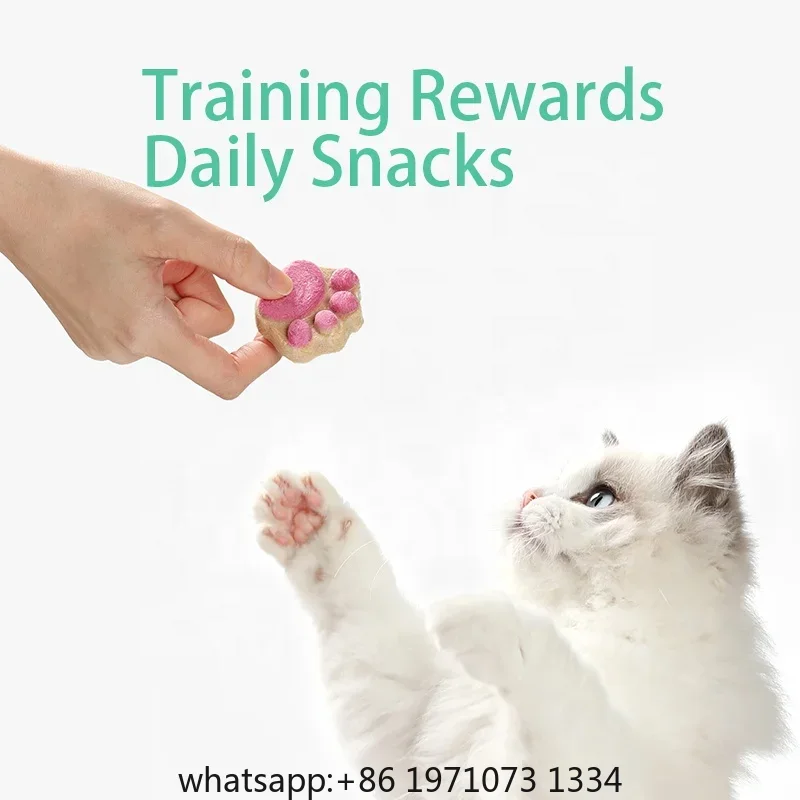 ขนมแมวฟรีซดราย โปรตีนสูง รสไก่ - Food Protein Snacks บทวิจารณ์และราคา